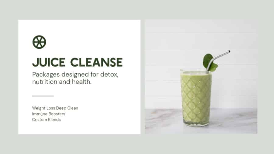 Juice Bar Promotional