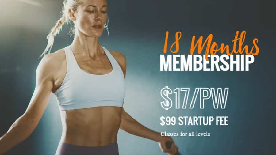 Fitness Membership for Women Promo
