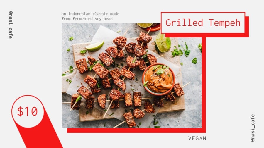 Grilled Tempeh