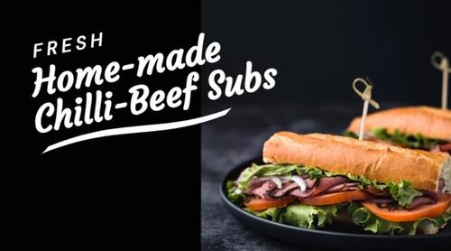 Homemade Sub Sandwich