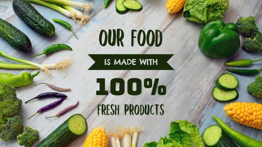 Organic Food Promotional