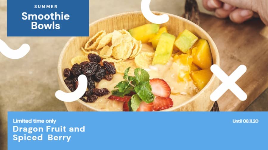 Smoothie Bar Special Offer