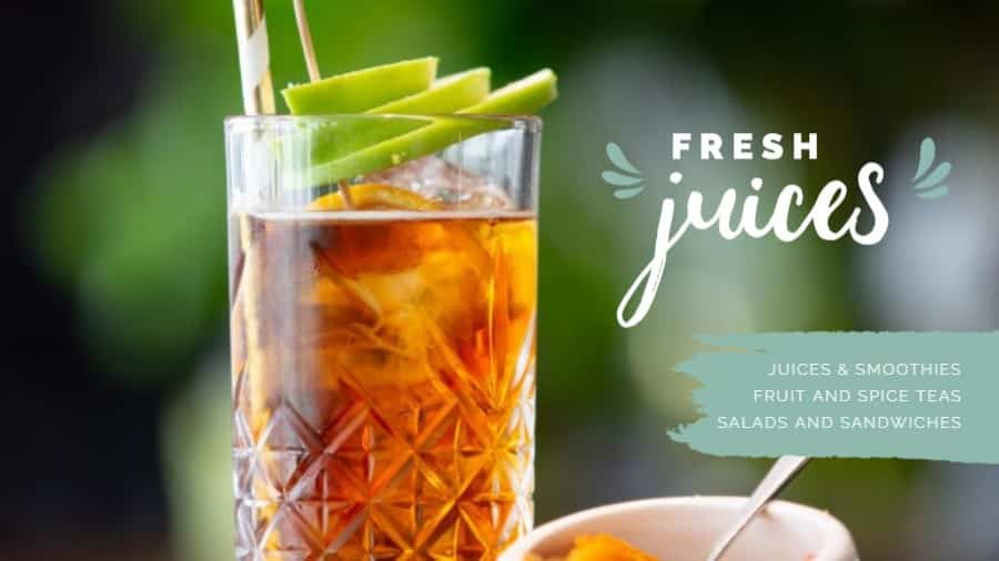 Restaurant Menu Item Promotional