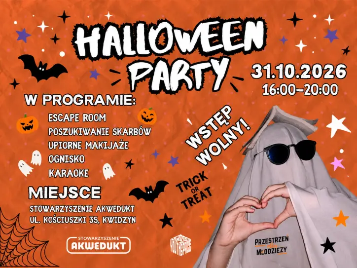 🎃👻 HALLOWEEN PARTY W AKWEDUKCIE! 👻🎃