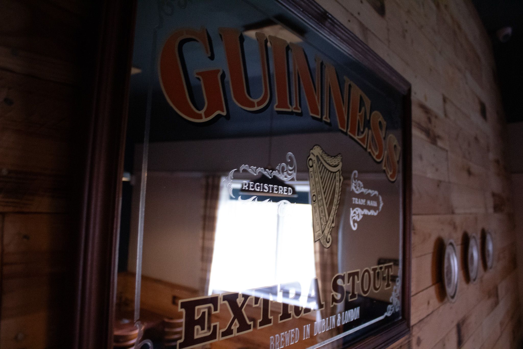 The bar, taps and Saturday afternoon light.