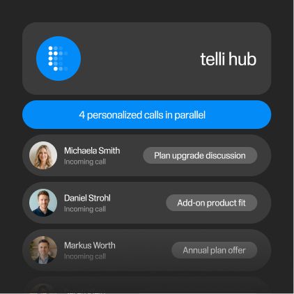 Conversational Upselling at Scale feature illustration
