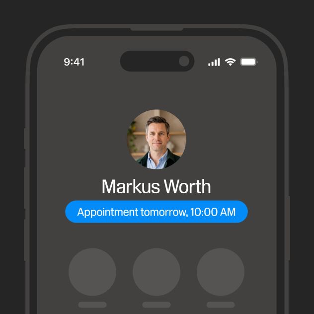 Proactive Reminders & Check-Ins feature illustration