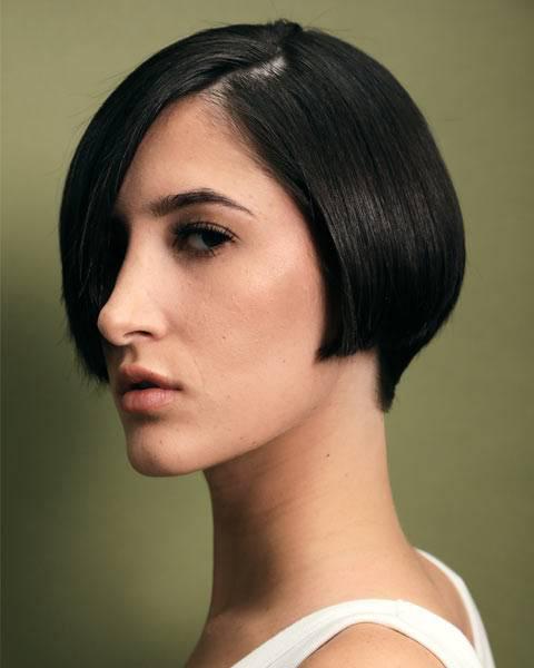 Bob asymmetrical short hairstyle by Fabio Scalia