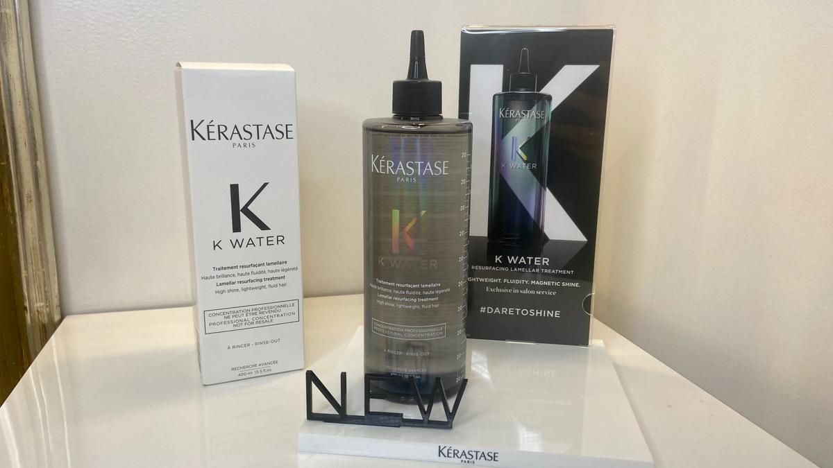 Shiny Hair With K-water