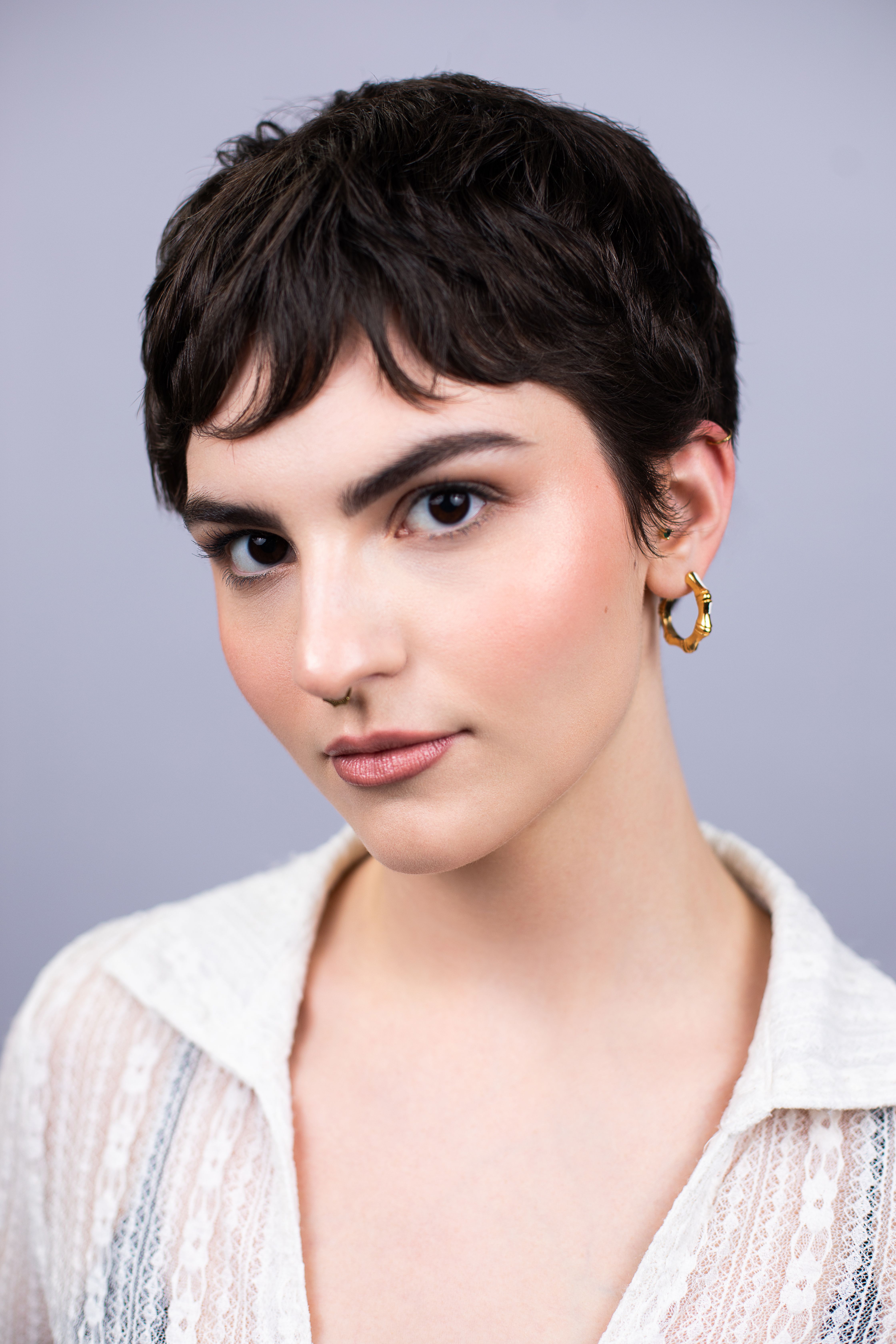 Short pixie textured hairstyle by Fabio Scalia
