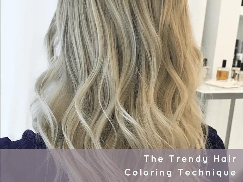 The Trendy Hair Coloring Technique to Try in 2019