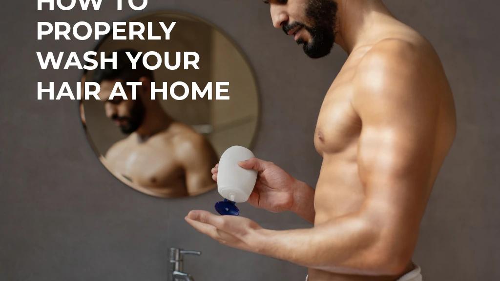 how to wash your hair