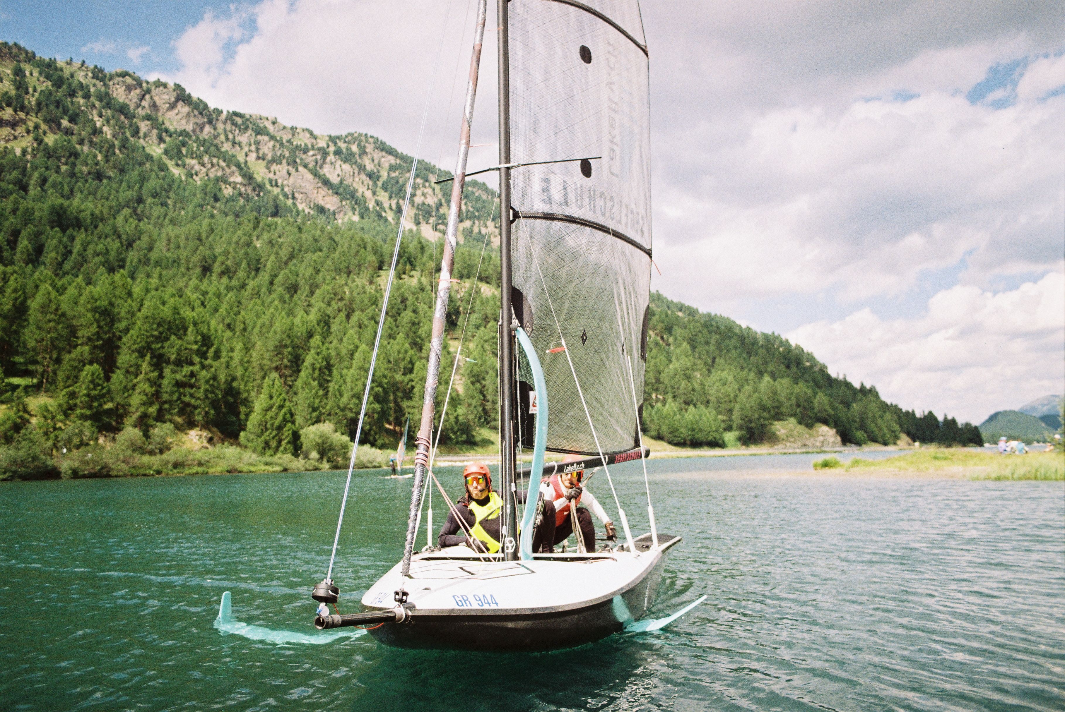 Fast wie Fliegen auf dem Silvaplanersee