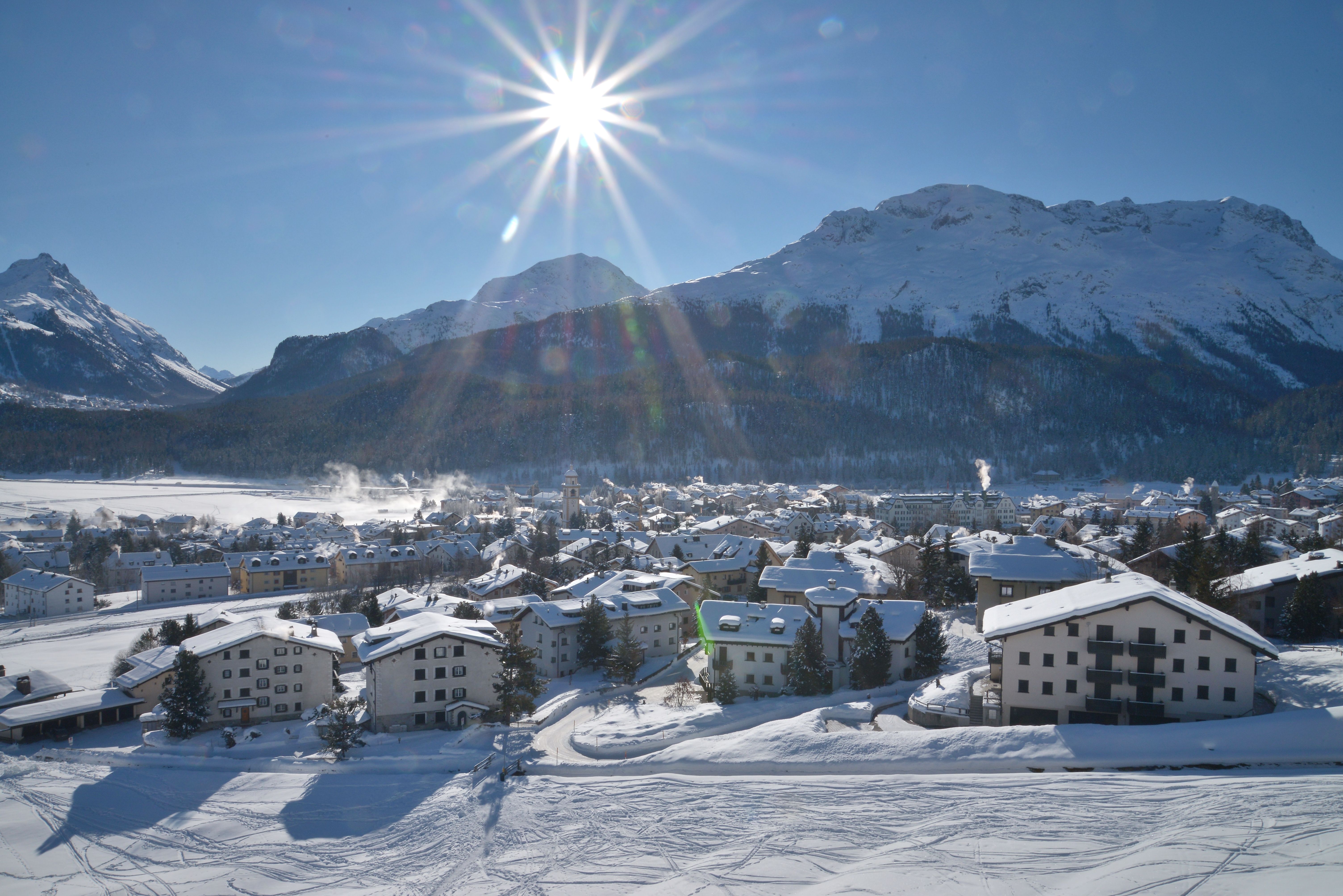 Village and Bobsleigh Tour Celerina in Italian