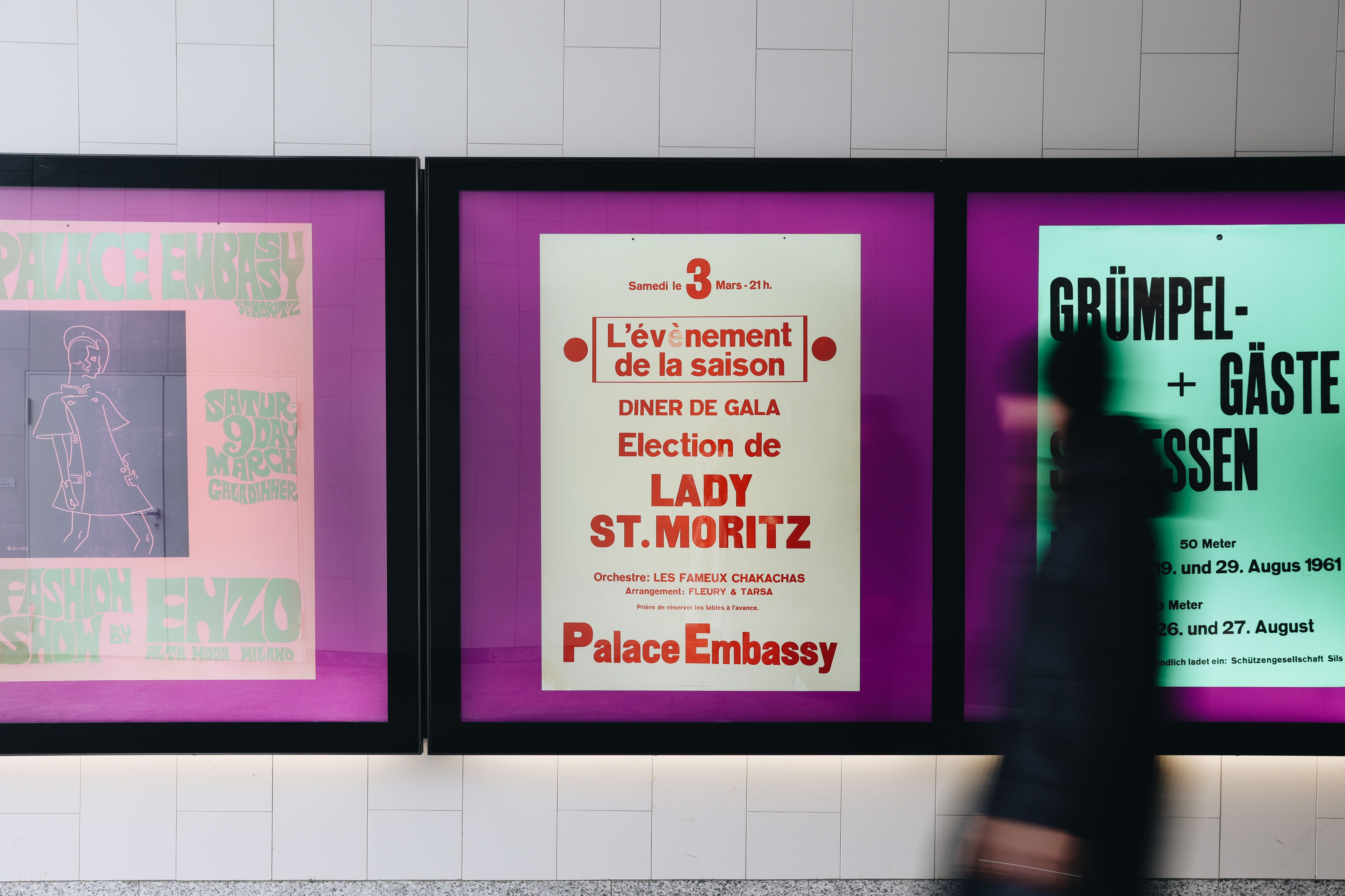 From the basement to the St. Moritz Design Gallery: Hugo Wetzel's Poster Collection 