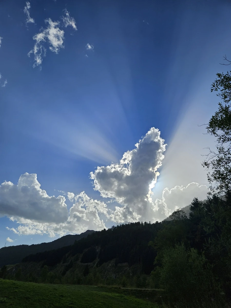 Abend Meditation Samedan