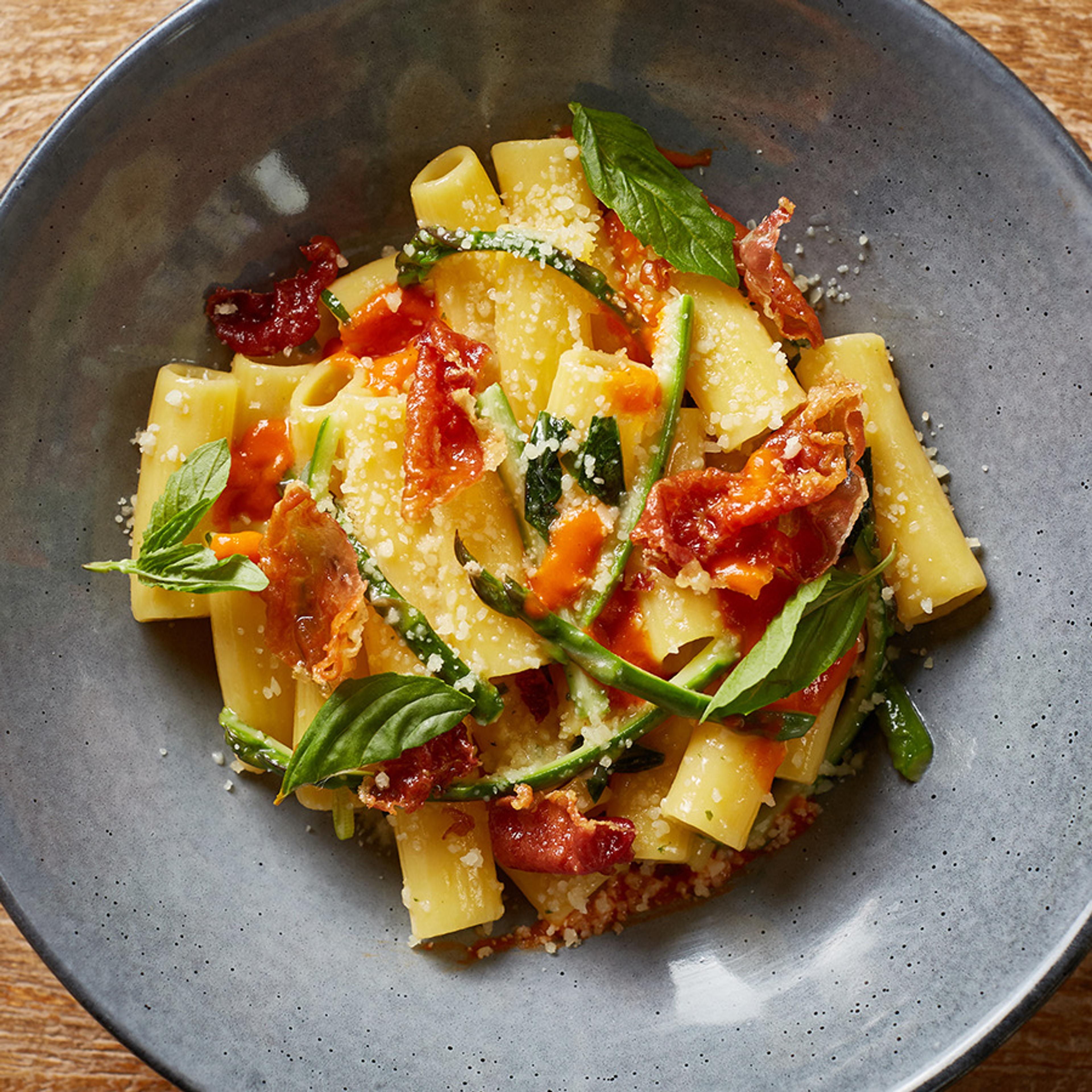 A plate of fresh pasta at Monteverde