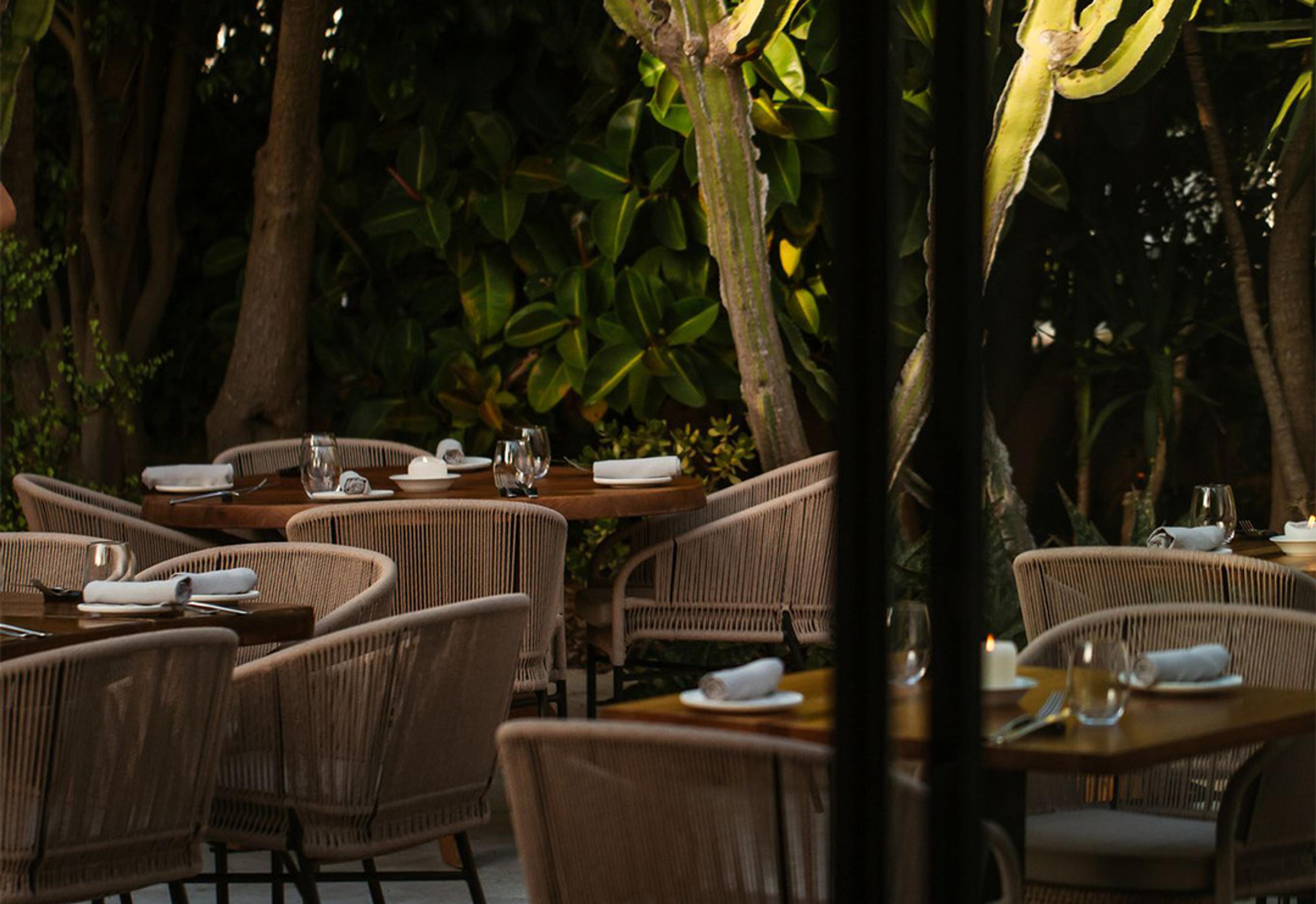 terrace seating