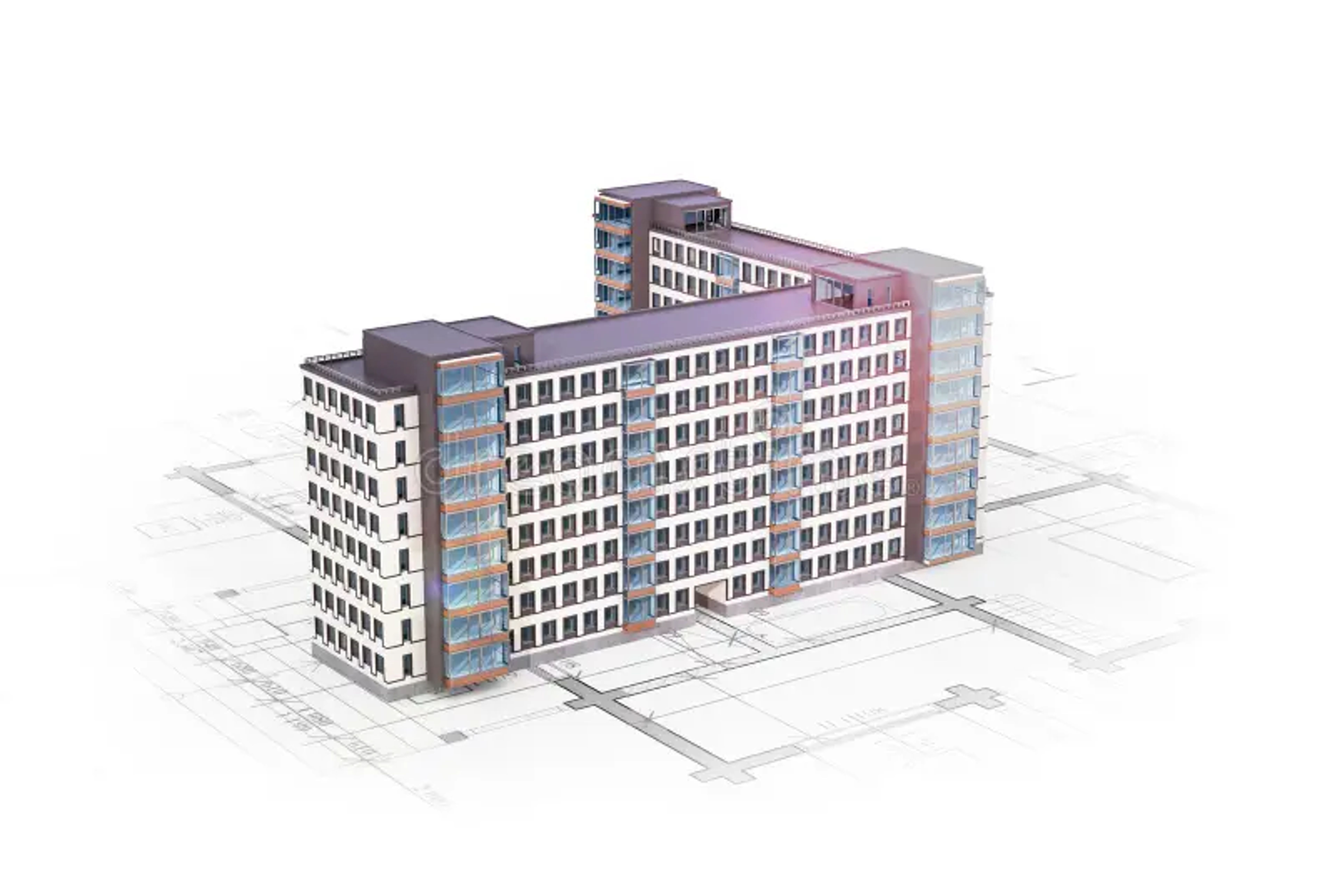Mid rise building for article 