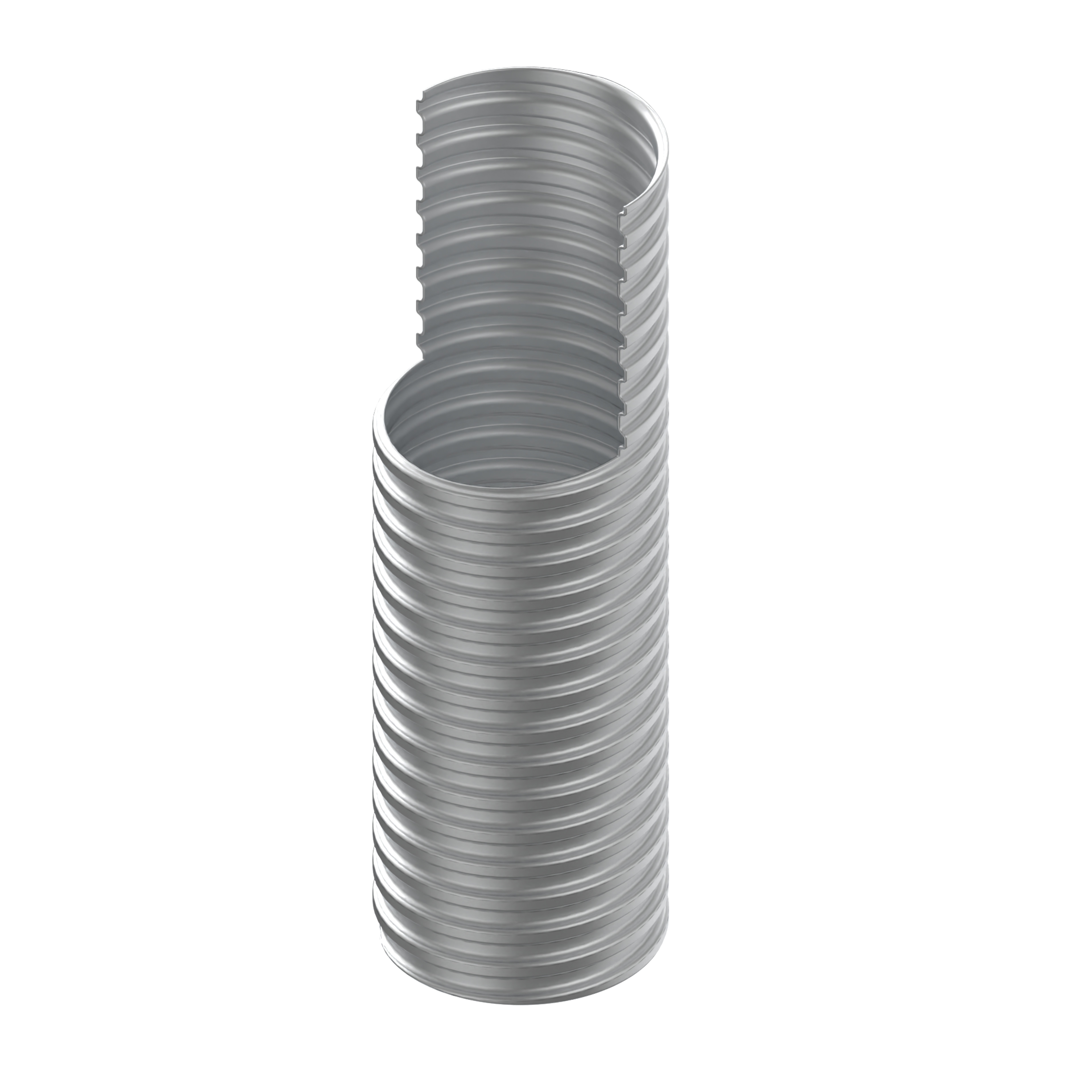 Round well void tube real render