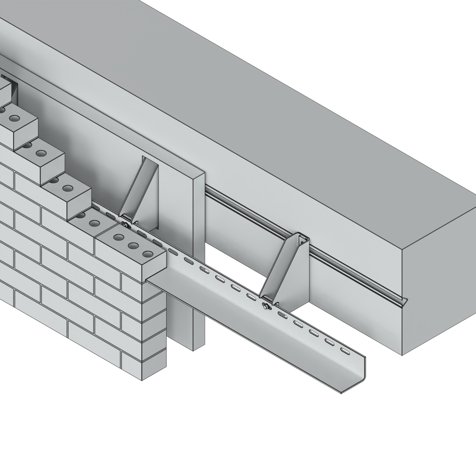 Masonry facades support systems | CFS Fixings Ltd