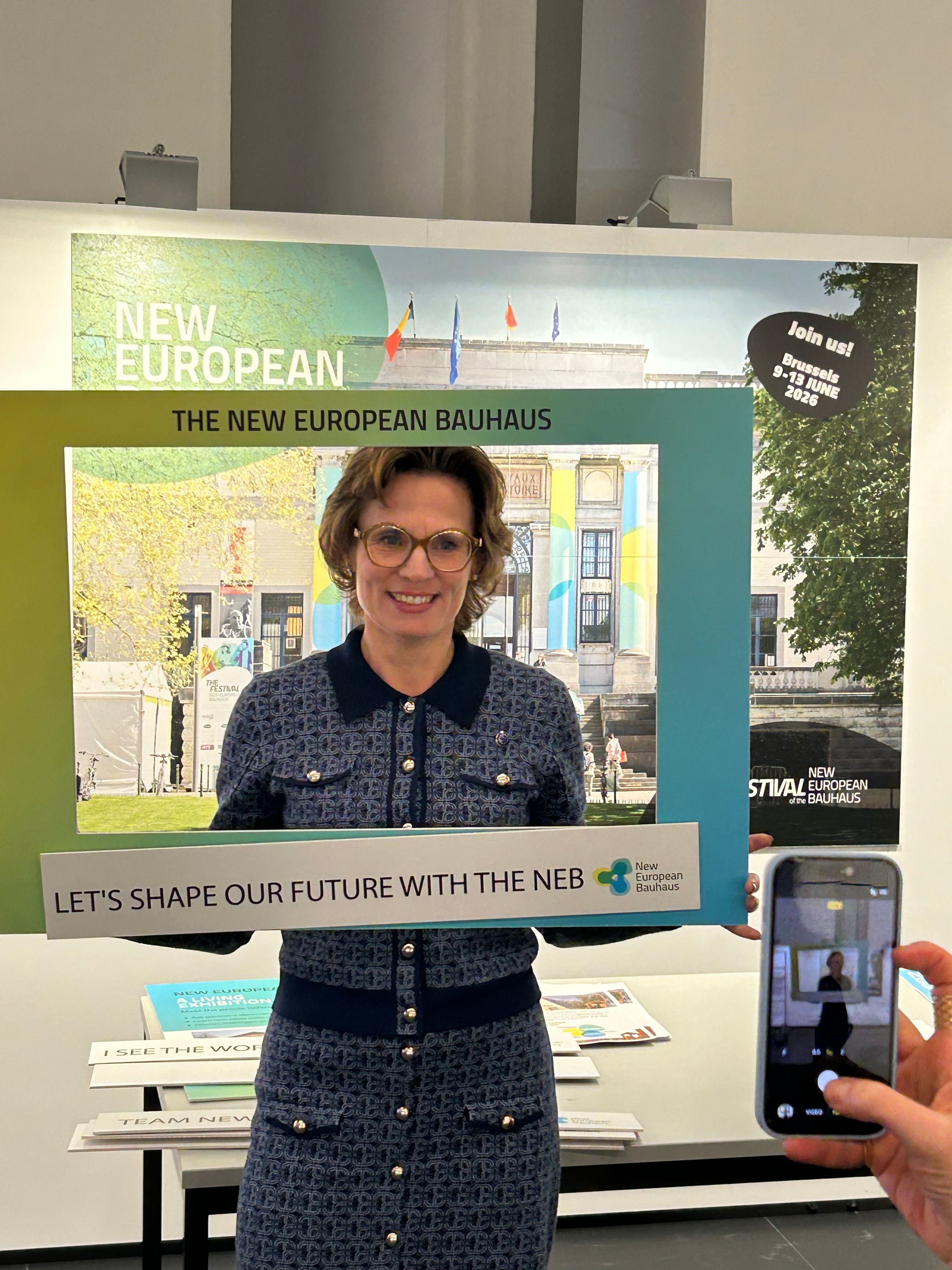 New European Bauhaus Exhibition EU Parliament Strasbourg NEBourhoods for Tomorrow