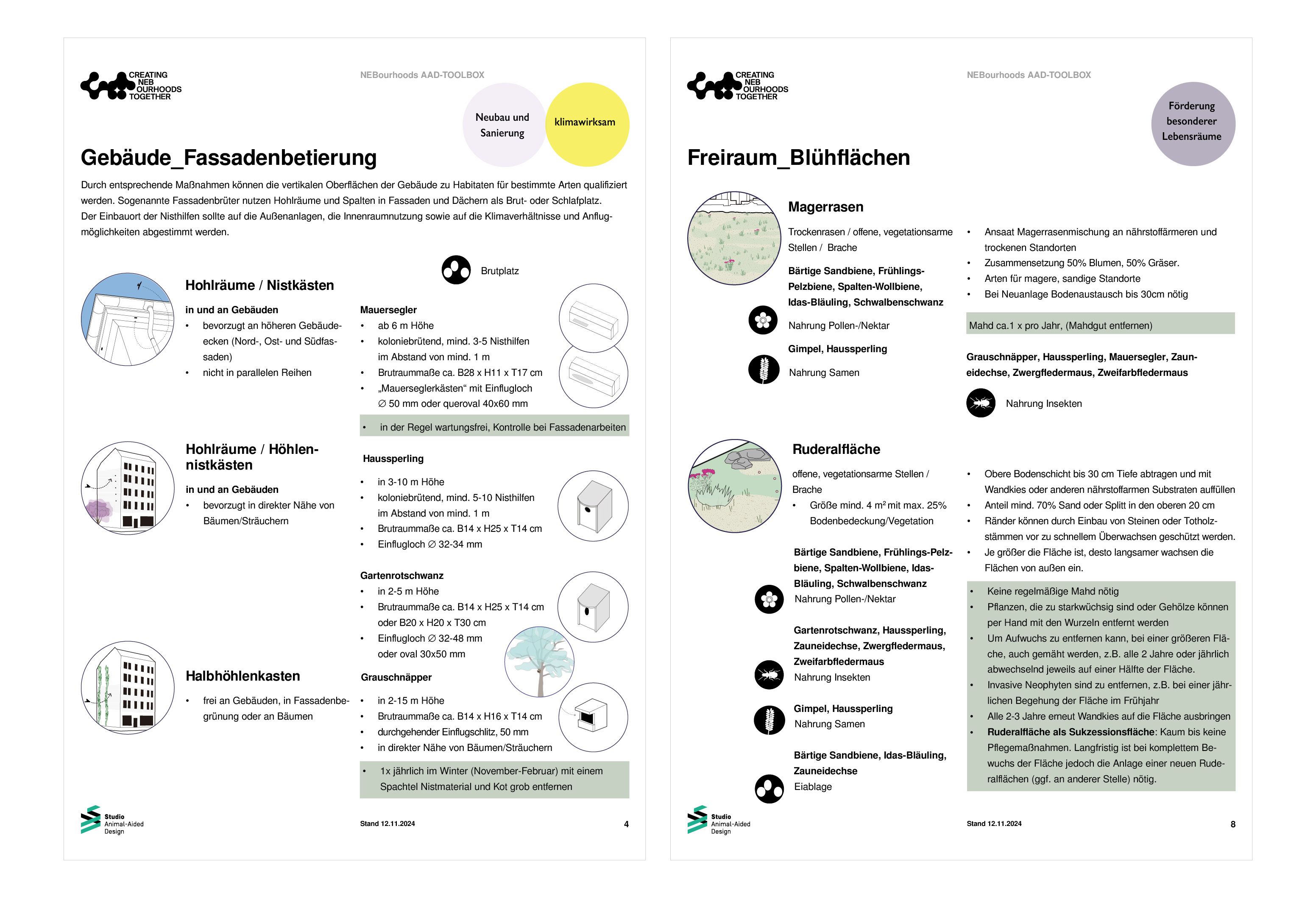 Animal-Aided-Design-Toolbox NEBourhoods Co-Creation New European Bauhaus