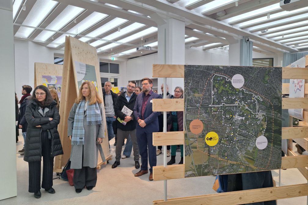 NEBourhoods for Tomorrow Final Exhibition Abschlussausstellung Architekturgalerie München PlanTreff Stadt München