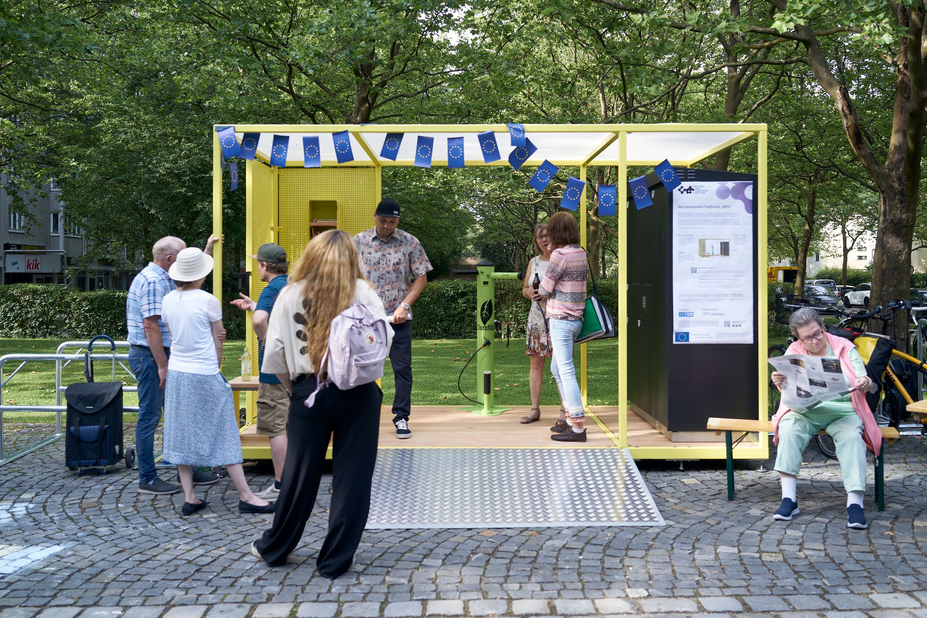 Multifunktionale Mobility NEBourhood Hubs co-creation