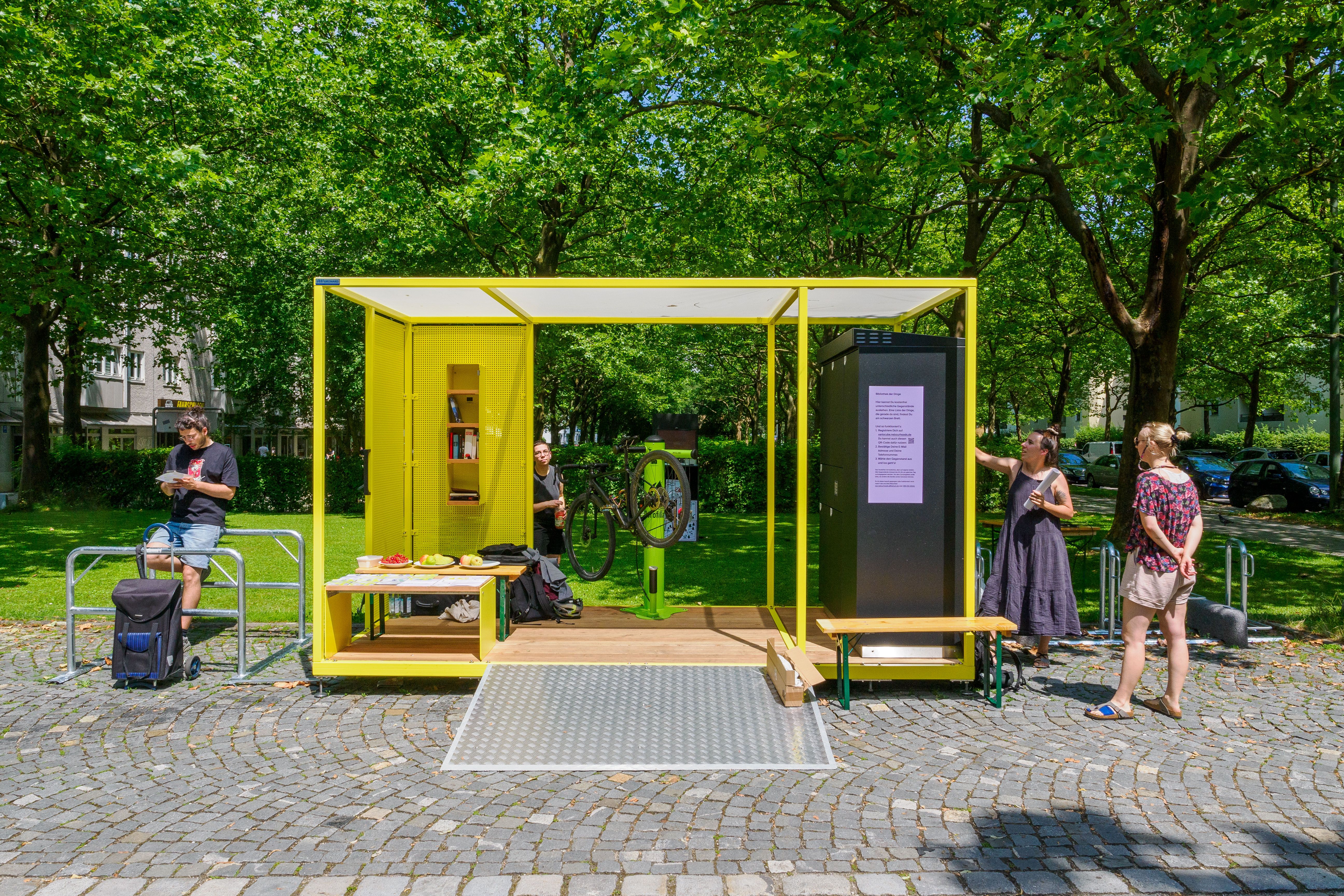 Multifunktionale Mobility NEBourhood Hubs co-creation