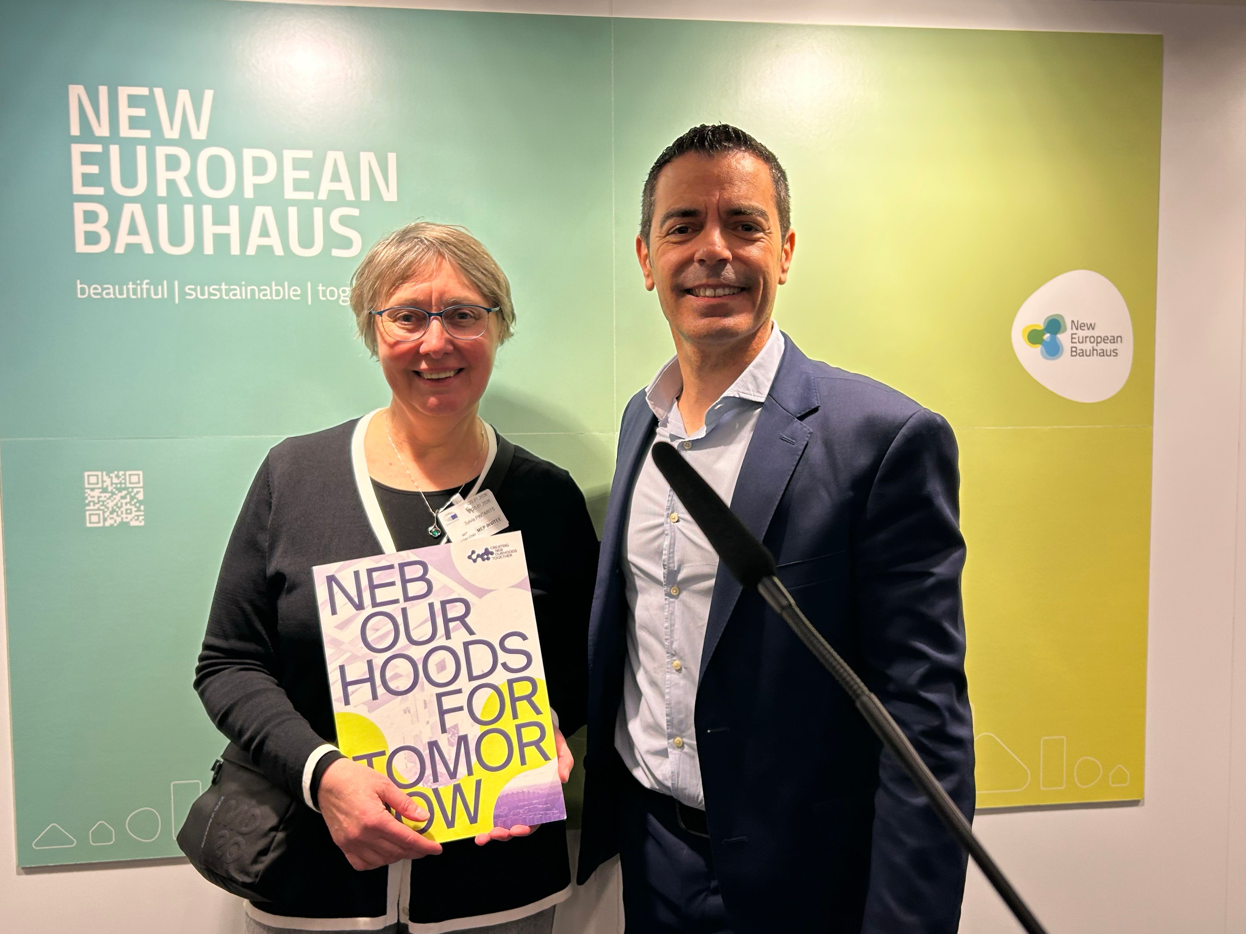 New European Bauhaus Exhibition EU Parliament Strasbourg NEBourhoods for Tomorrow