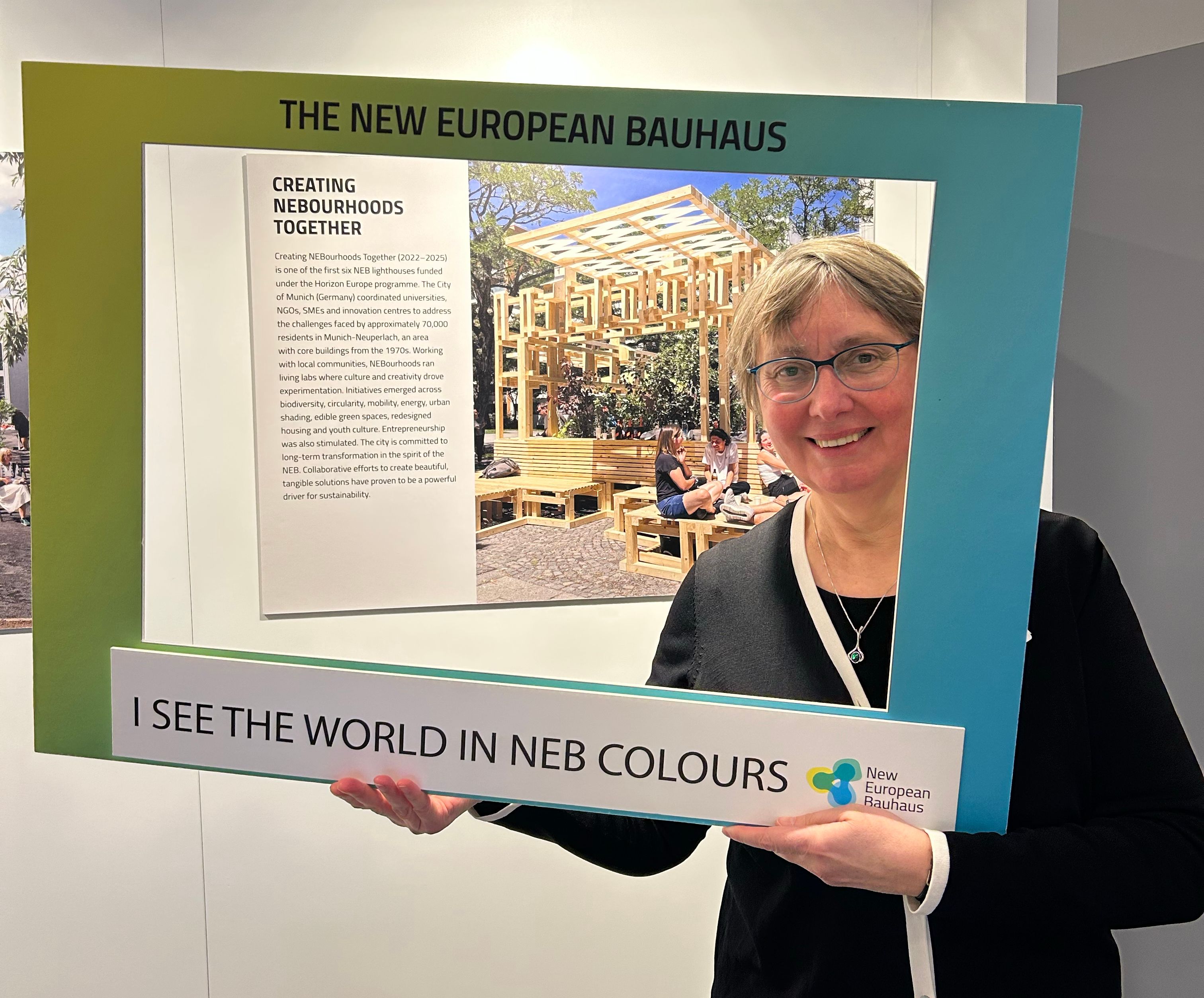 New European Bauhaus Exhibition EU Parliament Strasbourg NEBourhoods for Tomorrow