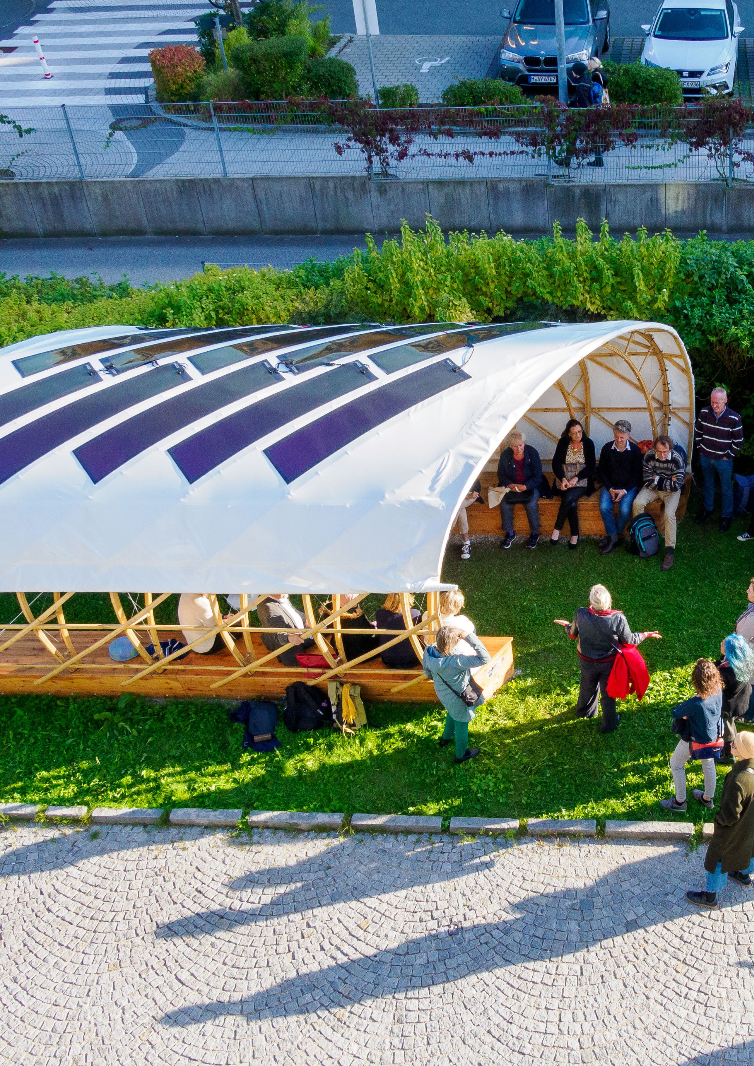 NEBourhoods Verschattungsarchitektur: Schatten und Energie Pilotprojekt