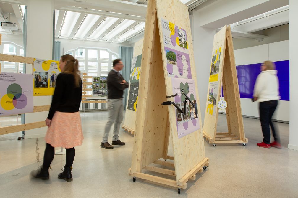 NEBourhoods for Tomorrow Final Exhibition Abschlussausstellung Architekturgalerie München PlanTreff Stadt München