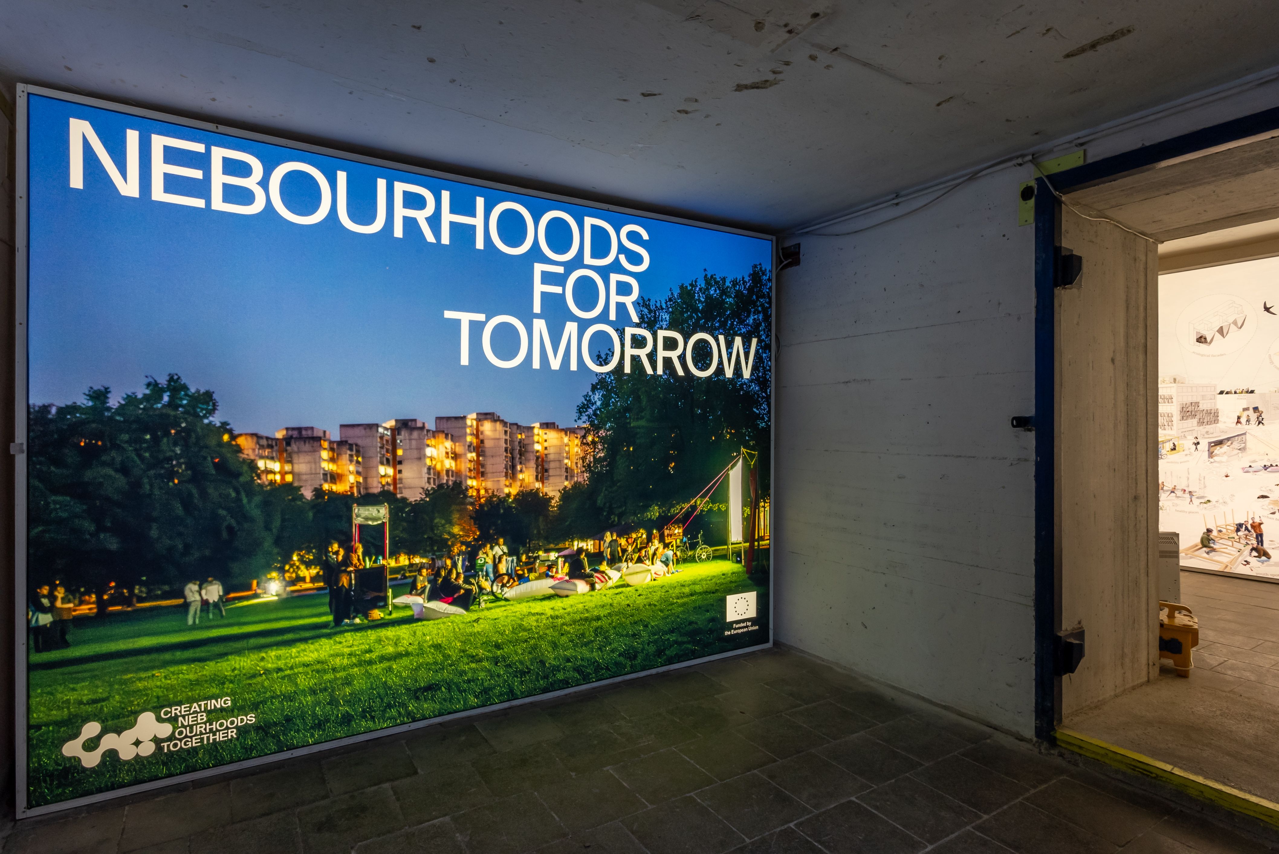NEBourhoods for Tomorrow Final Exhibition Abschlussausstellung Architekturgalerie München
