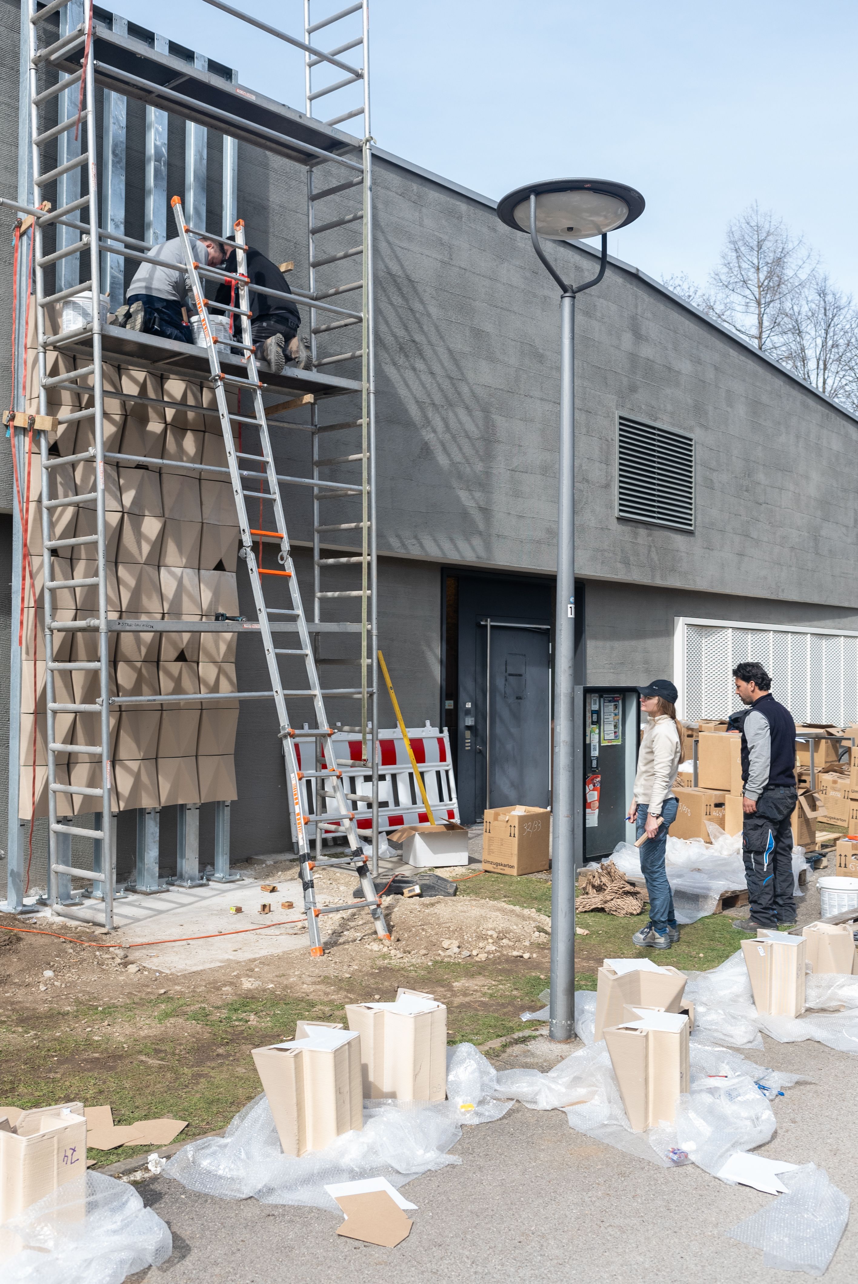 ECOLOPES Facade NEuperlach NEBourhoods Südpolstation Biodiversity Multispezies