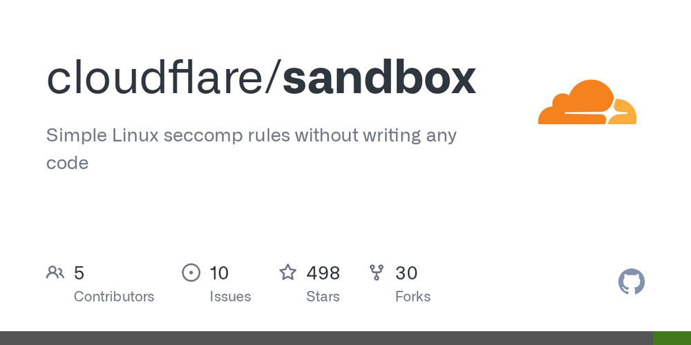Screenshot of Cloudflare Sandbox