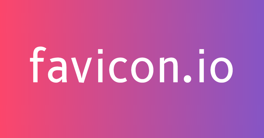 Screenshot of Favicon.io