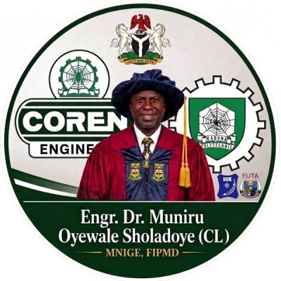 Engr Dr Muniru Sholadoye 