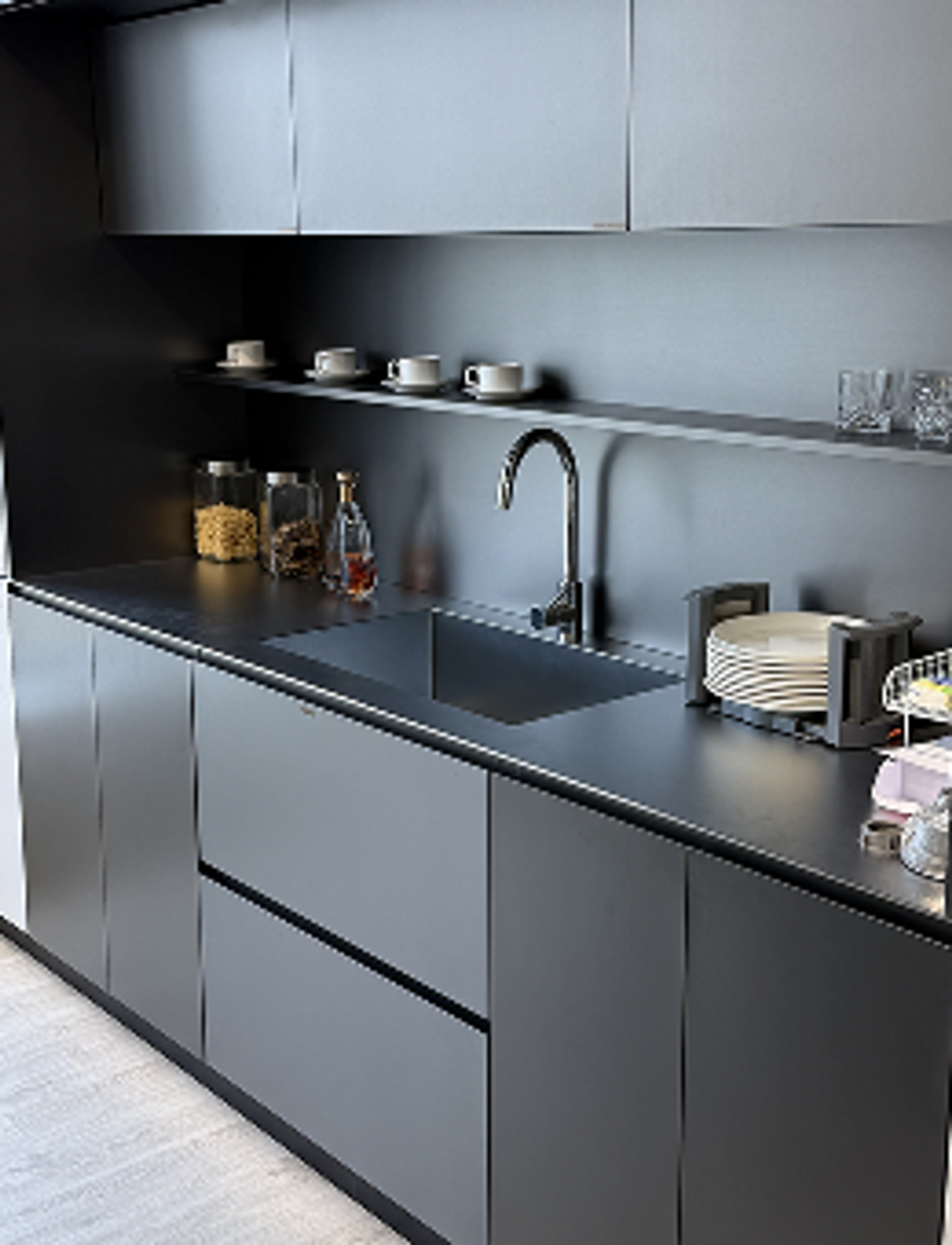 Stainless steel kitchen
