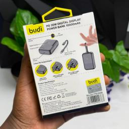 Budi 10, 000mAh Fast Charging portable powerbank view 3