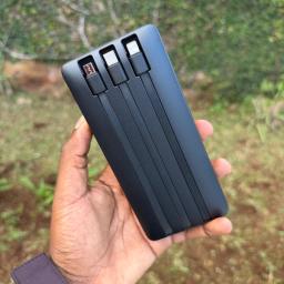 Infinix XPower 20 Pro 20000mAh Power Bank with Built-in Cables & 15W Fast Charging view 2
