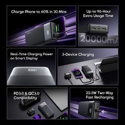 oraimo PowerNova Q21 20000mAh 22.5W Power Bank view 6