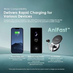 oraimo Toast 15 Flash 10000mAh Fast Charging Power Bank view 3