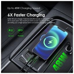 Oraimo Bullet 48 48W Car Charger view 2