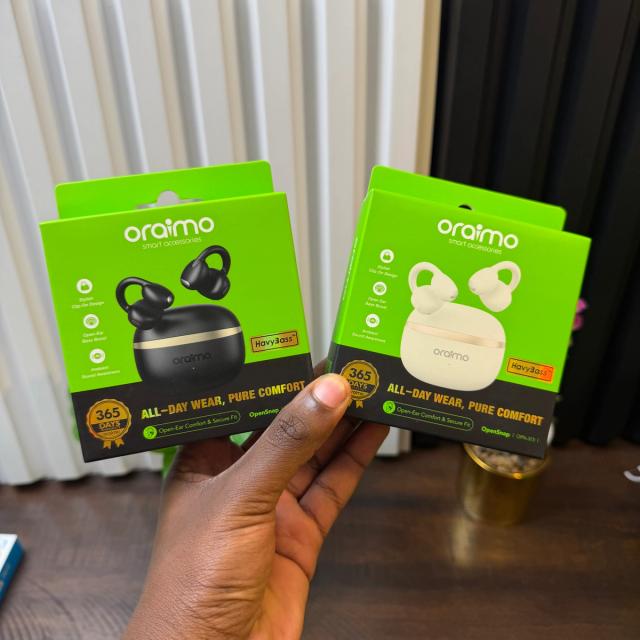 oraimo OpenSnap Clip-On True Wireless Headphones upgraded