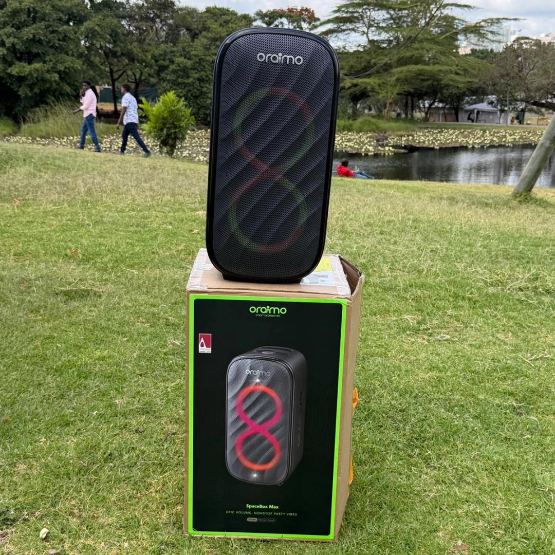 Oraimo SpaceBox Max 200W Portable Wireless Speaker with RGB Lights & Dual Bass Drivers