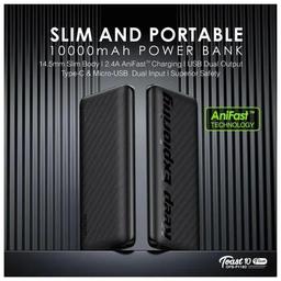Oraimo 10000mAh 12W Powerbank (no attched cables) view 3