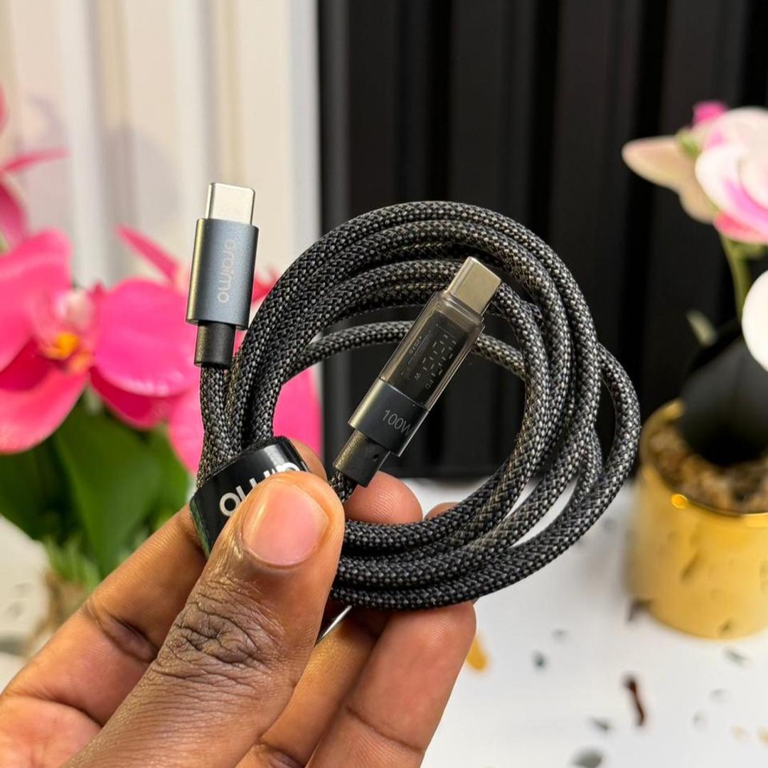 Oraimo DigiLine 100W Fast Charging RealtimE