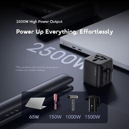 oraimo PowerOmni 251 2500W Multi-Plug Travel Converter view 4